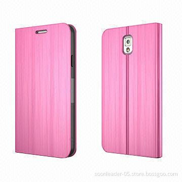 Slim Folio Design Standing Cover, Suitable for Samsung Galaxy Note 3, All Colors are Available